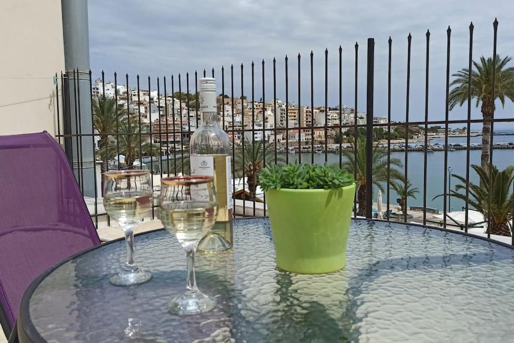 Seashell Apartment Sea View, Castle View 200Metres From The Beach سيتيا المظهر الخارجي الصورة